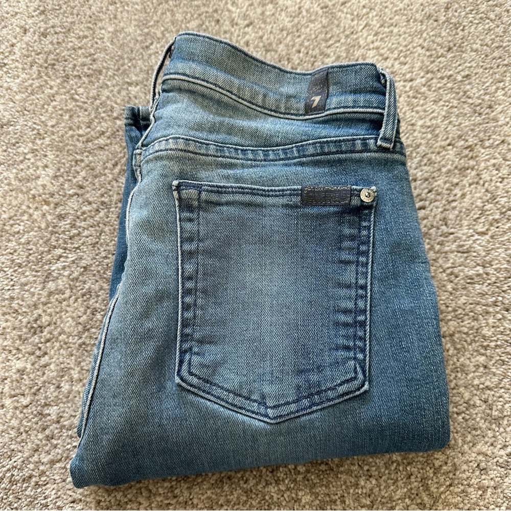 7 for All Mankind Skinny Bootcut Jeans - Size 28